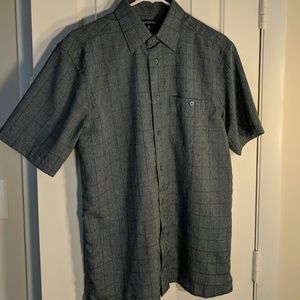 Short sleeve button down (grey)